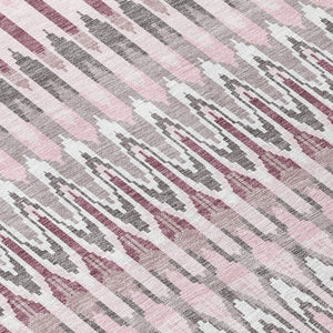 Homeroots 3' Beige Taupe And Gold Southwestern Indoor Outdoor Area Rug - Durable, Washable, Stylish Decor 3' X 5' Polyester 589824