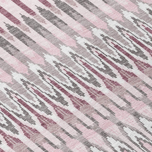 Homeroots 3' Beige Taupe And Gold Southwestern Indoor Outdoor Area Rug - Durable, Washable, Stylish Decor 10' X 14' Polyester 589829