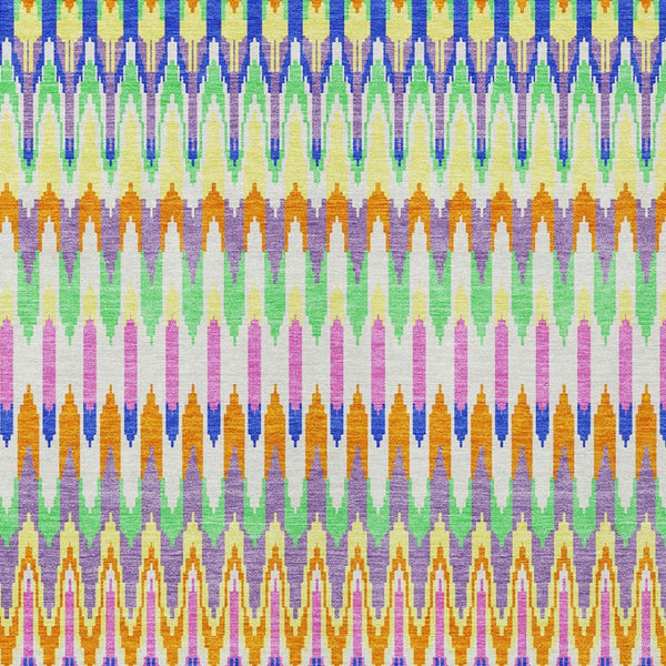 Homeroots 3' Beige Taupe And Gold Southwestern Indoor Outdoor Area Rug - Durable, Washable, Stylish Decor 3' X 5' Polyester 589842