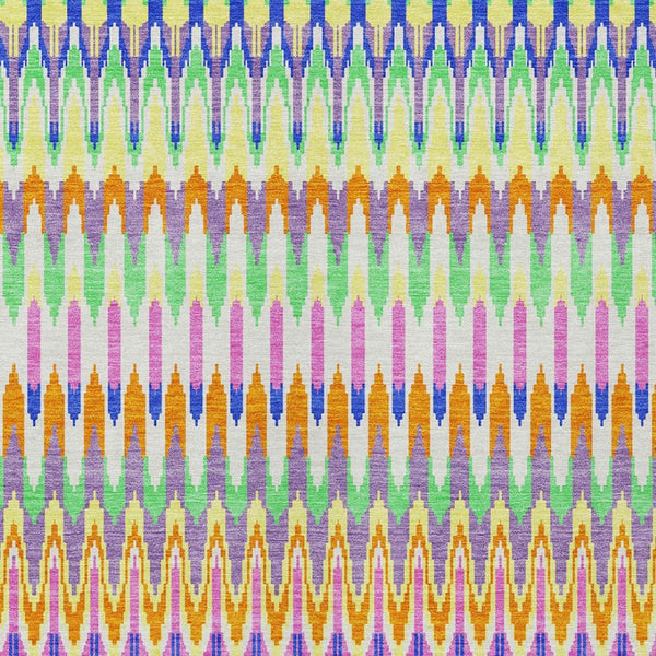 Homeroots 3' Beige Taupe And Gold Southwestern Indoor Outdoor Area Rug - Durable, Washable, Stylish Decor 8' X 10' Polyester 589845