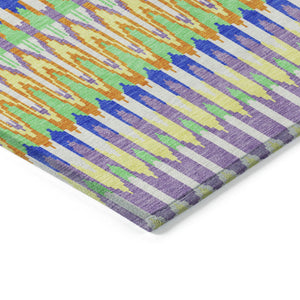 Homeroots 3' Beige Taupe And Gold Southwestern Indoor Outdoor Area Rug - Durable, Washable, Stylish Decor 10' X 14' Polyester 589847