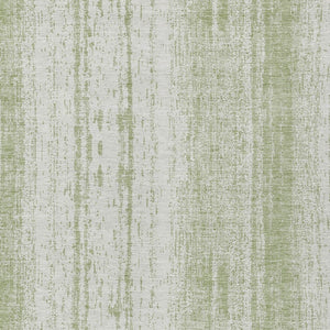 Homeroots 3' Artichoke Green And Ivory Striped Washable Indoor Outdoor Area Rug For Stylish Living Spaces 10' X 14' Polyester 589853