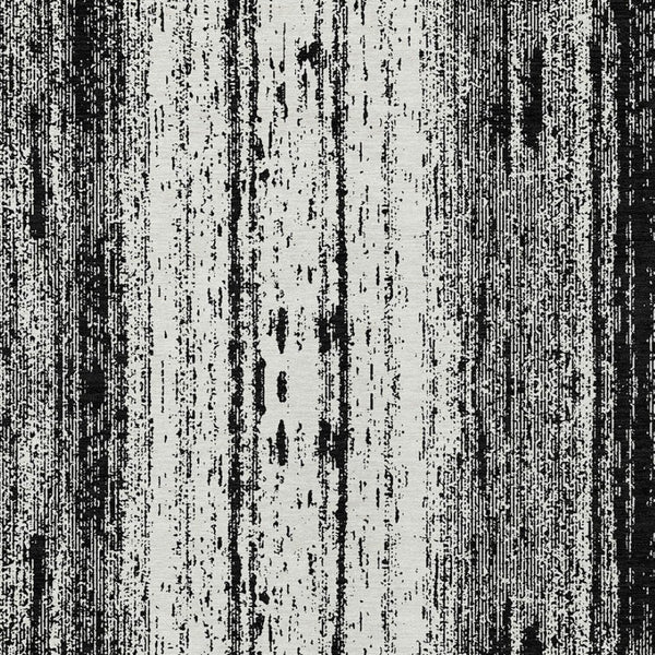 Homeroots 3' Artichoke Green And Ivory Striped Washable Indoor Outdoor Area Rug For Stylish Living Spaces 3' X 5' Polyester 589854