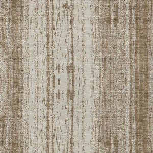 Homeroots 3' Artichoke Green And Ivory Striped Washable Indoor Outdoor Area Rug For Stylish Living Spaces 5' X 8' Polyester 589861