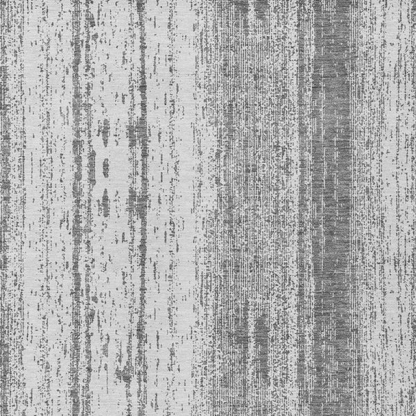 Homeroots 3' Artichoke Green And Ivory Striped Washable Indoor Outdoor Area Rug For Stylish Living Spaces 5' X 8' Polyester 589873