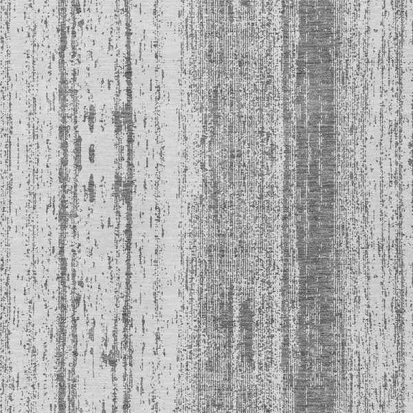 Homeroots 3' Artichoke Green And Ivory Striped Washable Indoor Outdoor Area Rug For Stylish Living Spaces 10' X 14' Polyester 589877