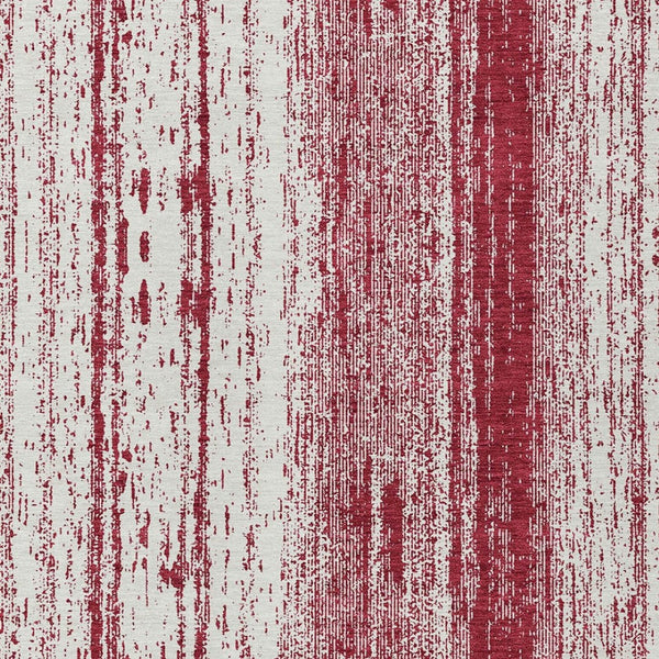 Homeroots 3' Artichoke Green And Ivory Striped Washable Indoor Outdoor Area Rug For Stylish Living Spaces 10' X 14' Polyester 589889