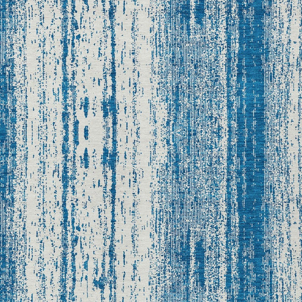 Homeroots 3' Artichoke Green And Ivory Striped Washable Indoor Outdoor Area Rug For Stylish Living Spaces 8' X 10' Polyester 589893