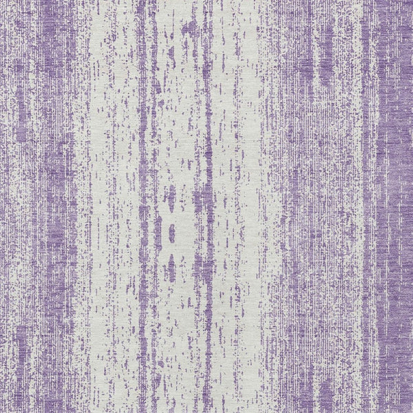 Homeroots 3' Artichoke Green And Ivory Striped Washable Indoor Outdoor Area Rug For Stylish Living Spaces 3' X 5' Polyester 589902