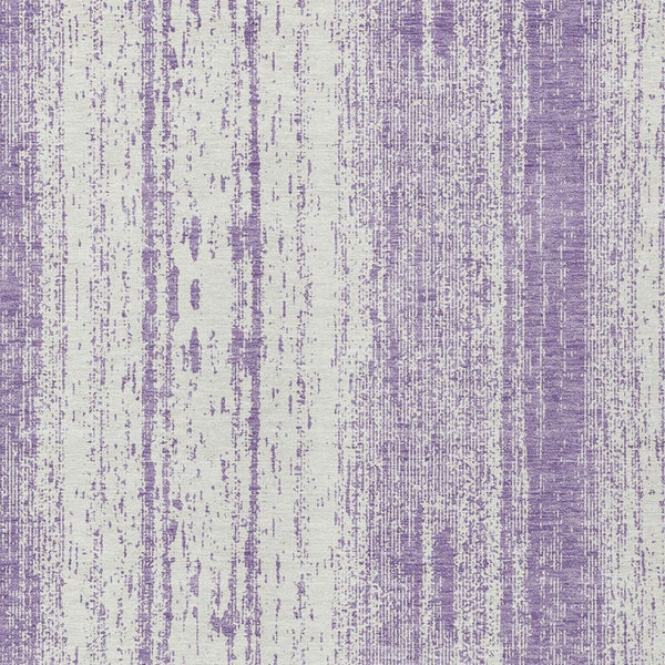 Homeroots 3' Artichoke Green And Ivory Striped Washable Indoor Outdoor Area Rug For Stylish Living Spaces 5' X 8' Polyester 589903