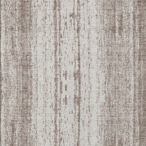 Homeroots 3' Artichoke Green And Ivory Striped Washable Indoor Outdoor Area Rug For Stylish Living Spaces 8' X 10' Polyester 589923