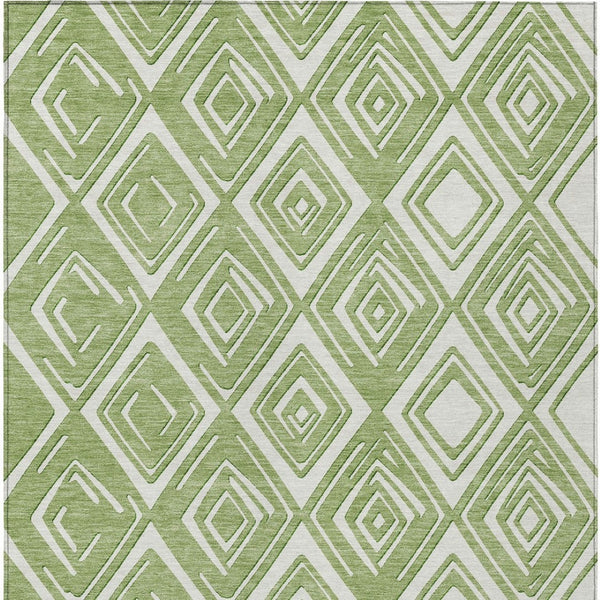 Homeroots 3'' Black And Ivory Geometric Washable Area Rug For Indoor Outdoor Spaces, Durable And Stylish Design 5' X 8' Polyester 589939