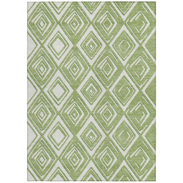 Homeroots 3'' Black And Ivory Geometric Washable Area Rug For Indoor Outdoor Spaces, Durable And Stylish Design 10' X 14' Polyester 589943