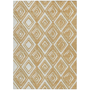 Homeroots 3'' Black And Ivory Geometric Washable Area Rug For Indoor Outdoor Spaces, Durable And Stylish Design 3' X 5' Polyester 589944