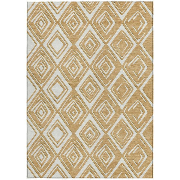 Homeroots 3'' Black And Ivory Geometric Washable Area Rug For Indoor Outdoor Spaces, Durable And Stylish Design 3' X 5' Polyester 589944