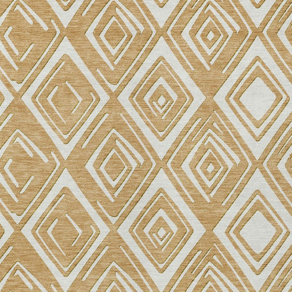 Homeroots 3'' Black And Ivory Geometric Washable Area Rug For Indoor Outdoor Spaces, Durable And Stylish Design 3' X 5' Polyester 589944