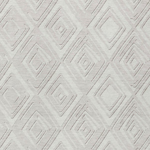 Homeroots 3'' Black And Ivory Geometric Washable Area Rug For Indoor Outdoor Spaces, Durable And Stylish Design 3' X 5' Polyester 589950