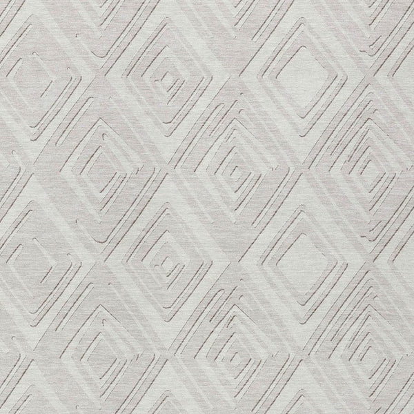 Homeroots 3'' Black And Ivory Geometric Washable Area Rug For Indoor Outdoor Spaces, Durable And Stylish Design 3' X 5' Polyester 589950