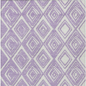 Homeroots 3'' Black And Ivory Geometric Washable Area Rug For Indoor Outdoor Spaces, Durable And Stylish Design 8' X 10' Polyester 589959