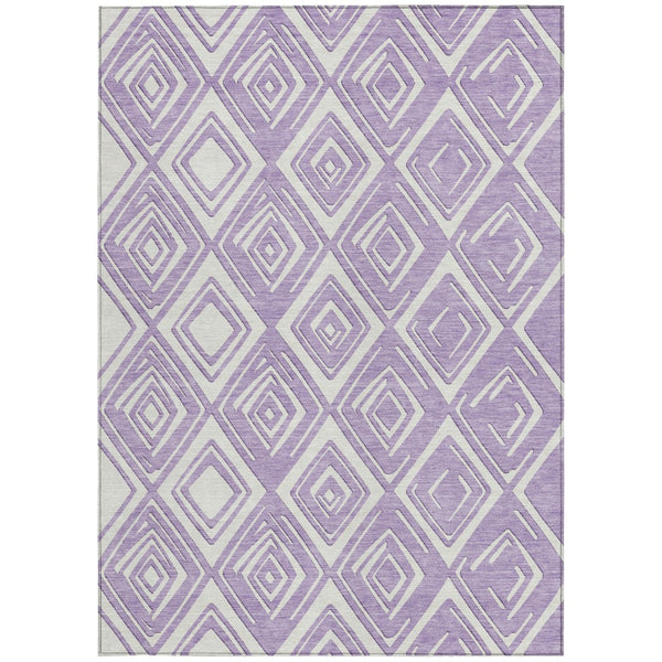 Homeroots 3'' Black And Ivory Geometric Washable Area Rug For Indoor Outdoor Spaces, Durable And Stylish Design 10' X 14' Polyester 589961