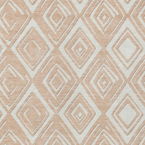 Homeroots 3'' Black And Ivory Geometric Washable Area Rug For Indoor Outdoor Spaces, Durable And Stylish Design 3' X 5' Polyester 589968