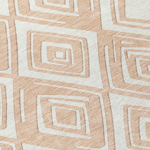 Homeroots 3'' Black And Ivory Geometric Washable Area Rug For Indoor Outdoor Spaces, Durable And Stylish Design 9' X 12' Polyester 589972