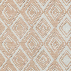 Homeroots 3'' Black And Ivory Geometric Washable Area Rug For Indoor Outdoor Spaces, Durable And Stylish Design 10' X 14' Polyester 589973