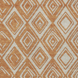 Homeroots 3'' Black And Ivory Geometric Washable Area Rug For Indoor Outdoor Spaces, Durable And Stylish Design 8' X 10' Polyester 589983