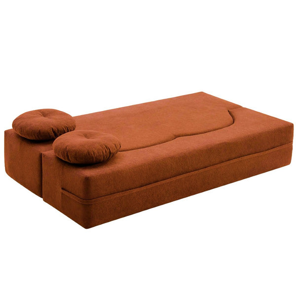 English Elm 2-In-1 Convertible Modular Sofa Bed With Memory Foam - No Assembly, Space-Saving Comfort For Any Room P2 W3653P355636-GIGA