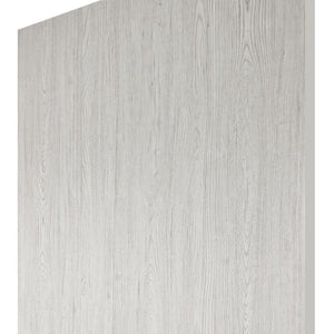 English Elm 36 in Flush Interior Door Slab White Melamine Hollow Core Composite Modern Finish B2763P486368