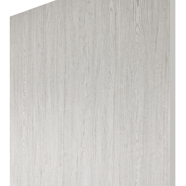 English Elm 36 in Flush Interior Door Slab White Melamine Hollow Core Composite Modern Finish B2763P486368