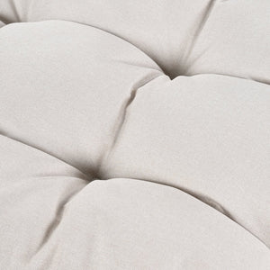 English Elm Christopher Knight Home® - 3 Piece Wicker Patio Set with Cloud-Like Cushions, Acacia Top Table, Rust-Resistant Steel Frame Beige+Black N780P209442B