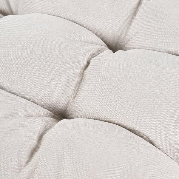 English Elm Christopher Knight Home® - 3 Piece Wicker Patio Set with Cloud-Like Cushions, Acacia Top Table, Rust-Resistant Steel Frame Beige+Black N780P209442B