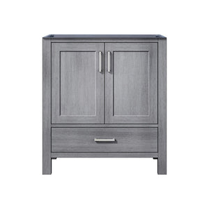 English Elm Distressed Grey Bathroom Vanity 30" Compatible Top Soft-Close Drawer Solid Wood Frame, Fully Assembled B2731P258788
