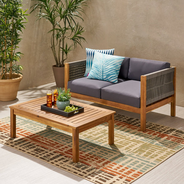 English Elm Christopher Knight Home® - Laurel Elegant 4-Seater Outdoor Chat Set With Loveseat, Club Chairs & Versatile Coffee Table 65439.00GRY-2_66338.00GRY