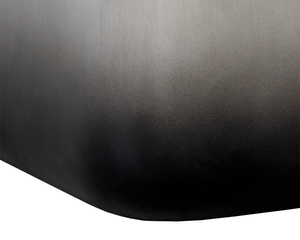 Sunpan Strut Contemporary Concrete Coffee Table with Unique Design for Modern Living Spaces and Outdoors Black Ombre