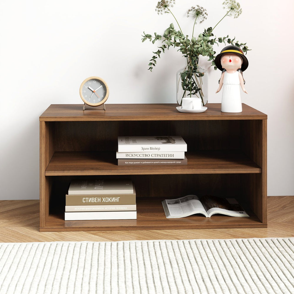 English Elm Stackable Modern Mounted Storage Cabinet for Home Organization — Sleek Shelf for Books, Décor, Clothes W331P289152 W331P289152