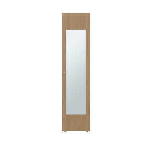English Elm Home Freestanding Tall Storage Cabinet with Mirror Door and Four Interior Shelves B070P487575