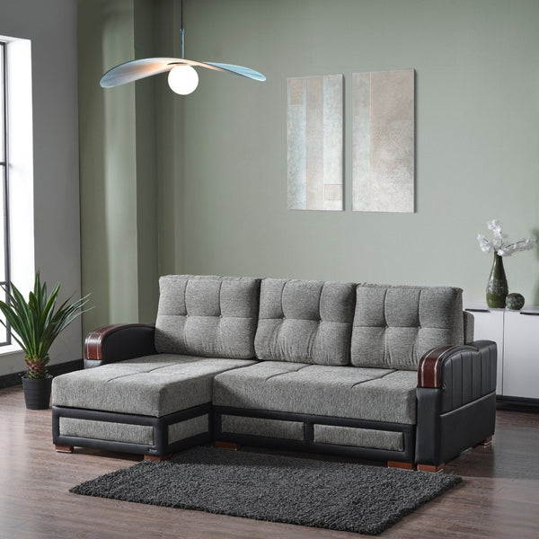 English Elm Primenest Azura Convertible Sectional Sofa With Storage - Modern, Comfortable, And Space-Saving Design B030P305118-GIGA