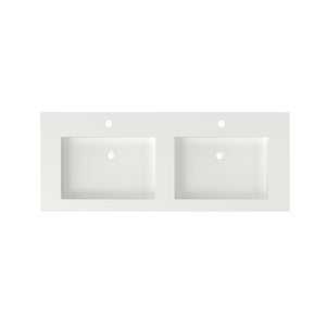 English Elm Stone Resin Seamless Basin Sink for Spa and Contemporary Bathroom Vanity Decor T3785P355766