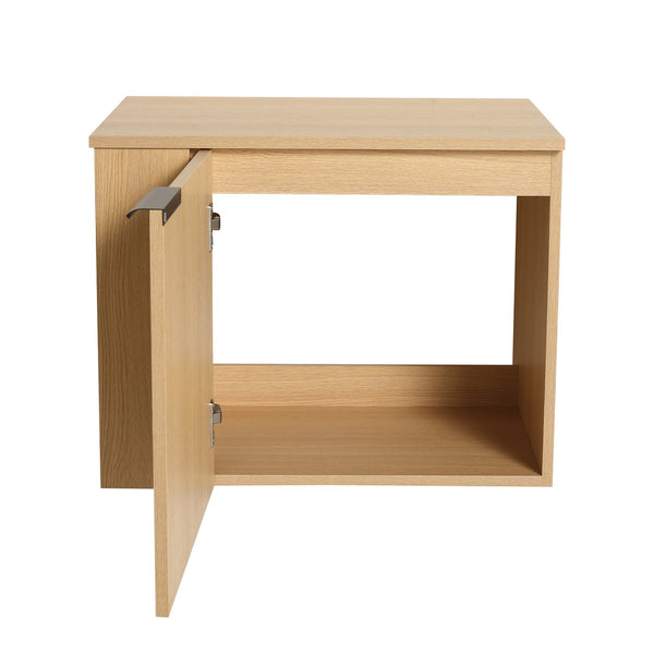 English Elm 24" Oak Bathroom Vanity Sink Cabinet - Modern Design, Soft-Close Doors, Great Storage For Small Spaces W1972P204940