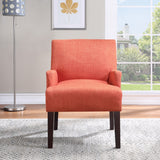 OSP Home Furnishings Main Street Guest Chair Tangerine