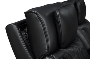 English Elm Jazz Power Reclining Sofa & Loveseat Set With Bluetooth Speakers, Led Lights, Usb Ports & Storage B061S00926