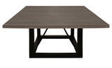 Moti Redondo 60" Braxton Square Dining Table w/ Mango Wood Top and Iron Legs 59002006