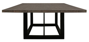 Moti Redondo 60" Braxton Square Dining Table w/ Mango Wood Top and Iron Legs 59002006