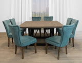 Moti Redondo 60" Braxton Square Dining Table w/ Mango Wood Top and Iron Legs 59002006