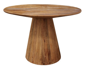 Moti Jay 42" Round Dining Table in Medium Brown 59002009