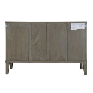 Butler Specialty Company Coastal 3-drawer Dresser In Gray - 46" Mango Wood Storage Solution Gray Mango Wood 5901496-butler
