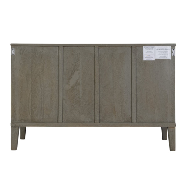 Butler Specialty Company Coastal 3-drawer Dresser In Gray - 46" Mango Wood Storage Solution Gray Mango Wood 5901496-butler