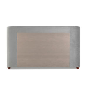 English Elm Jennifer Taylor Home - Brooklyn King Tufted Velvet Bed Set - Elegant Opal Grey Wingback Design For Cozy Luxury Retreat B2719P238195